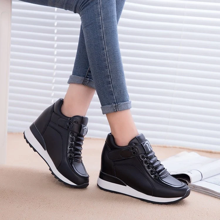 Title 5, Sapatos Femininos Inner Increase Primavera