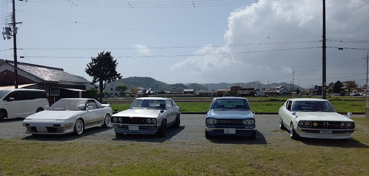 スカイラインクーペの世界の名車inテクノ・RZ34・三浦？に関するカスタム事例の投稿画像9枚目