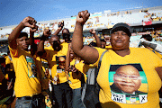 ANC members have always shown undying support for the movement but   its not clear if the party will survive the leadership scandals. Photo: MARK ANDREWS