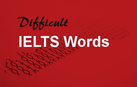 Difficult IELTS Words small promo image