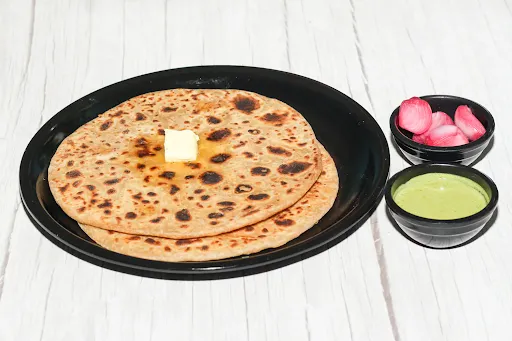 Matar Stuffed Paratha (2 Pcs)