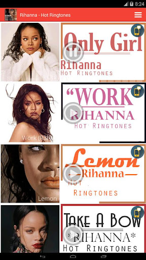 Rihanna - Hot Ringtones