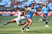 Bulls player Stedman Gans during the United Rugby Championship match between against Sharks at Loftus Versfeld on December 02, 2023.