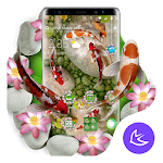 Cover Image of Download Koi Fish--APUS Launcher Free Theme&HD Wallpapers  APK