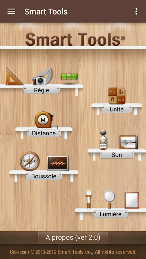   Smart Tools - boîte à outils – Capture d'écran 