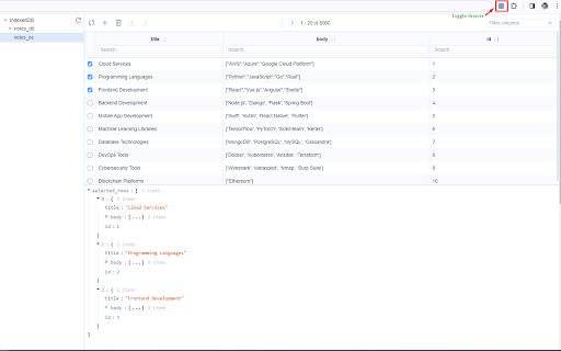 idb crud - IndexedDB Manager