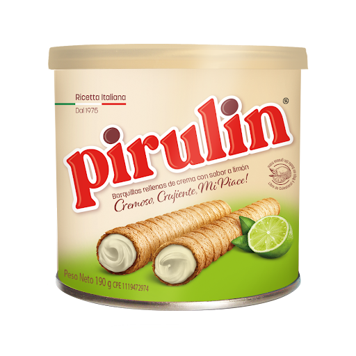 //Pirulin Lime Lata 190 Gr    
