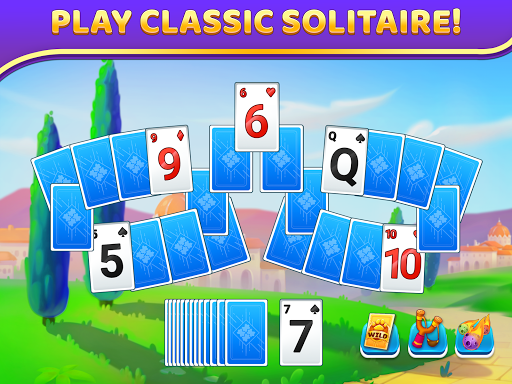 Puzzle Solitaire - Tripeaks Escape with Friends screenshots 11