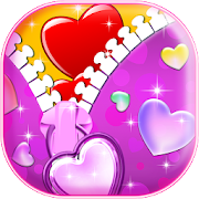 Zipper Lock Love  Icon