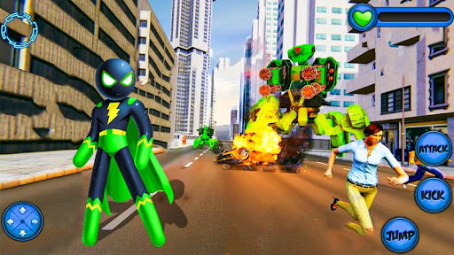 Stickman in The Building