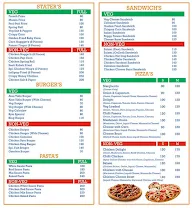 BM Fast Food Network menu 2