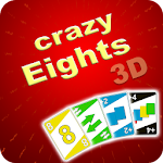 Cover Image of Download Crazy Eights 3D Free Online Card Game with Friends 2.4.3 APK