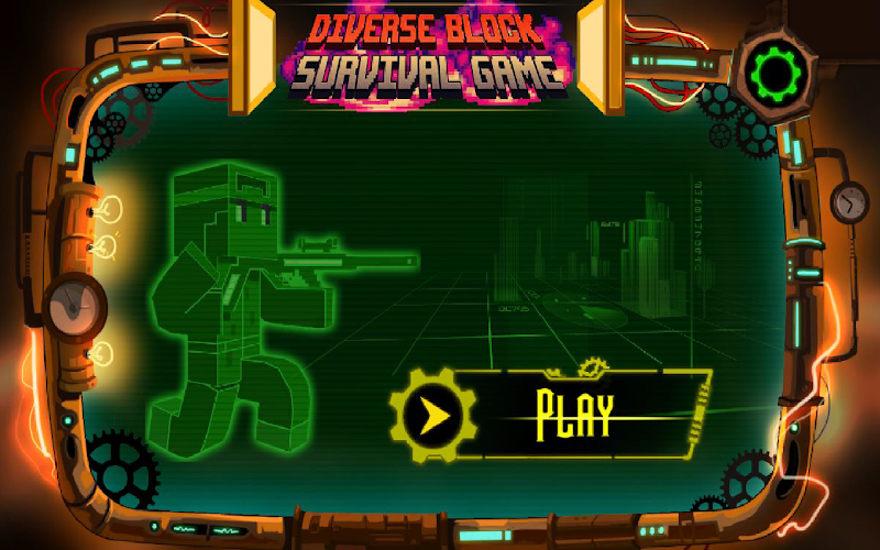 Скриншот Diverse Block Survival Game