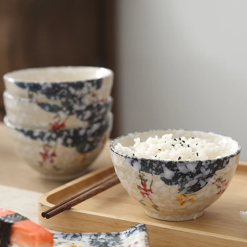 Title 4, Creative Ceramic Bowl for Household Rice. Enjoy...