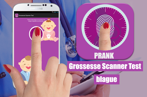 Grossesse Scanner Test blague