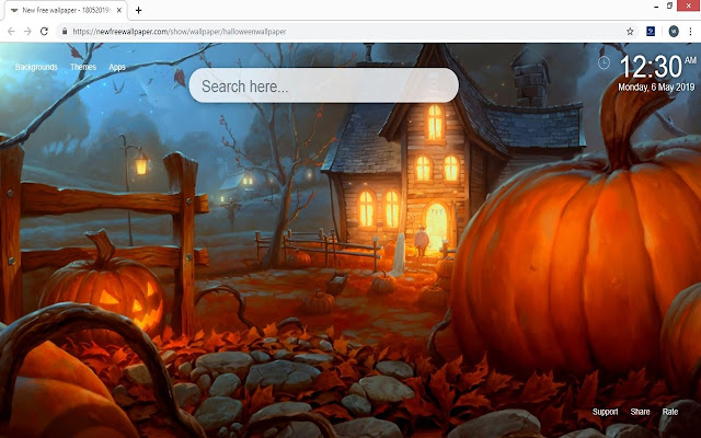 Halloween Wallpapers HD New Tab Themes