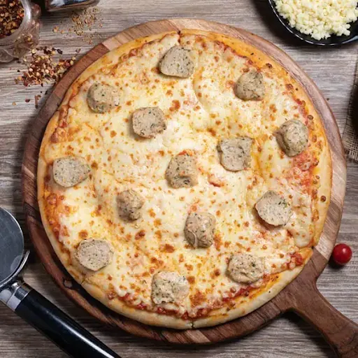 La Chicken Meatball Pizza