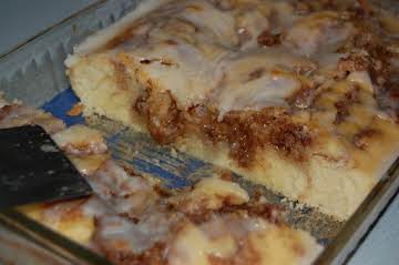 Cinnabon Cinnamon Roll Cake