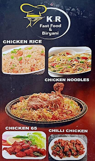 K. R Fast Food & Biryani menu 1