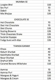 Jab We Met menu 3