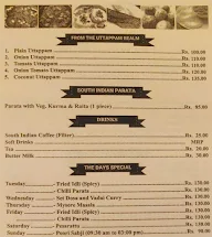 Lakshmi Coffee House menu 4