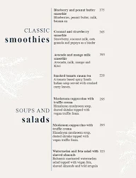 The Moon Village menu 1