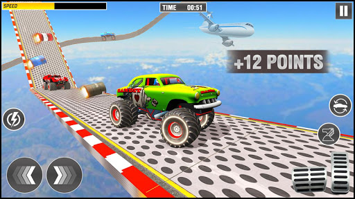 Screenshot Superheroes Hill Race Car Game