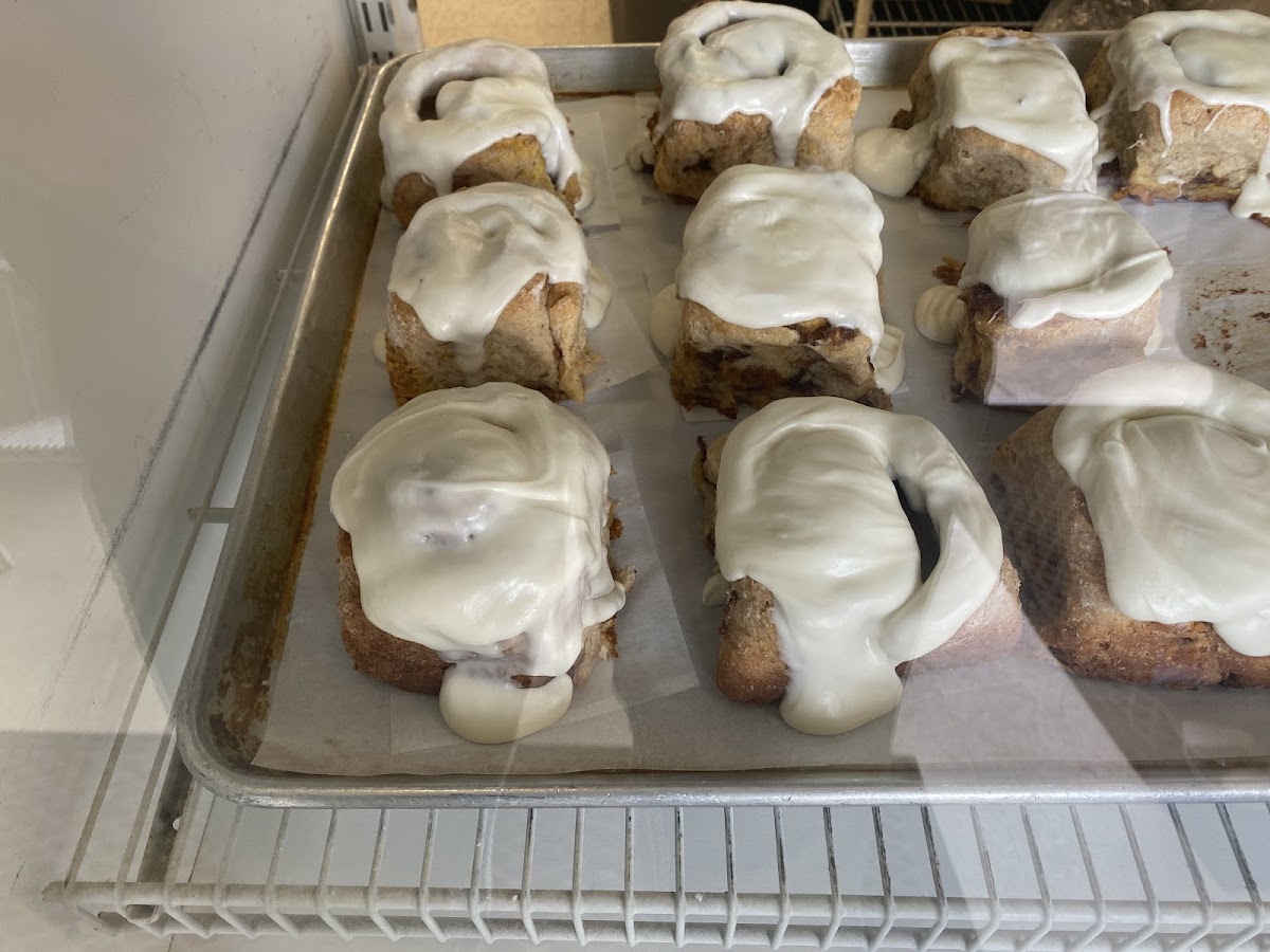 Gluten-Free Cinnamon Rolls at Sweet Cake Bake Shop