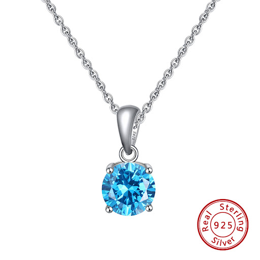 Title 5, S925 Sterling Silver Diamond Clavicle Necklace....