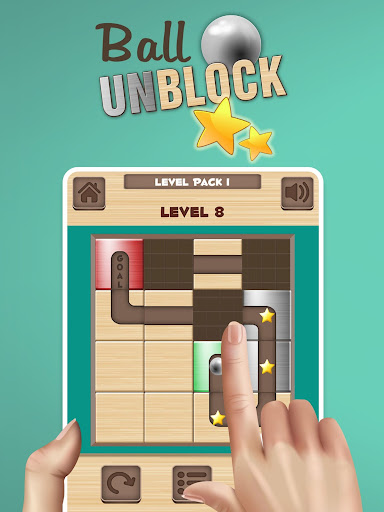 Ball Unblock – Roll the Ball Slide Puzzle Game