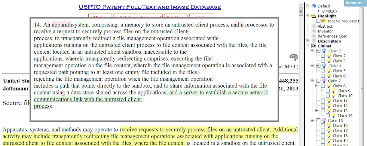PatentServ Reader Preview image 2