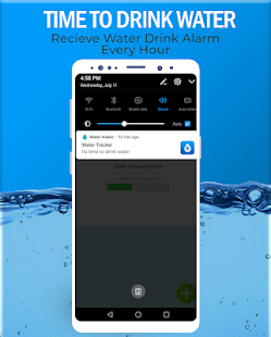 Water Intake Reminder - Drink Water Tracker Screenshot