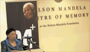 EXPANSIVE: Basic Education Minister Angie Motshekga during  the Nelson Mandela Day celebration at the Nelson Mandela Foundation in Johannesburg. PHOTO: ANTONIO MUCHAVE