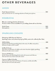 Blue Tokai Coffee Roasters menu 2