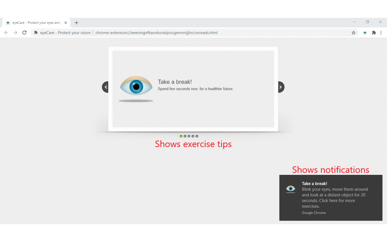 eyeCare - Protect your vision Preview image 2