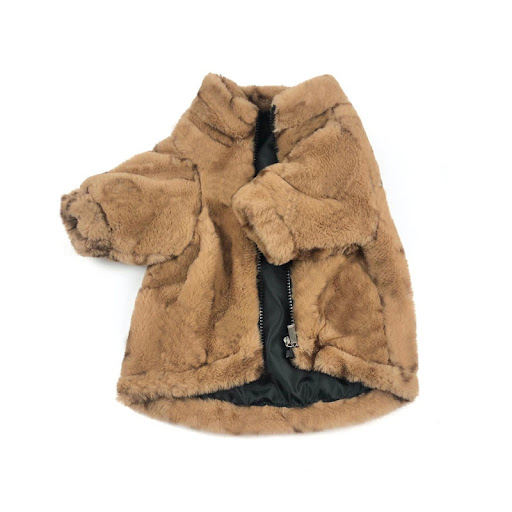 Title 4, Dog Clothes Spring and Autumn Leopard Print Coa...
