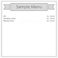 South Indian Cafe menu 2