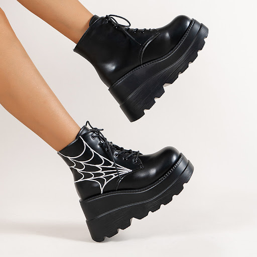 Title 4, Dr Martens Platform Wedge Boots Autumn and Wint...