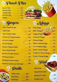 Sandwich Adda menu 3