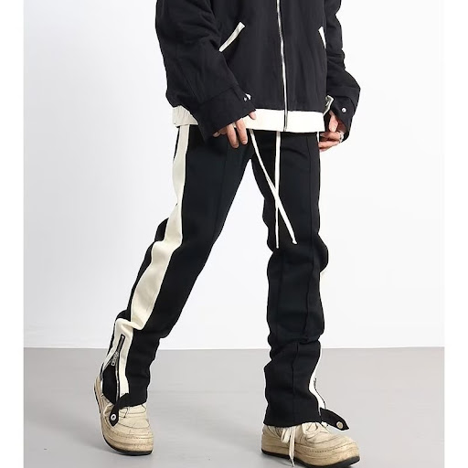 Title 4, Mens Side Striped Casual Pants American Style ...