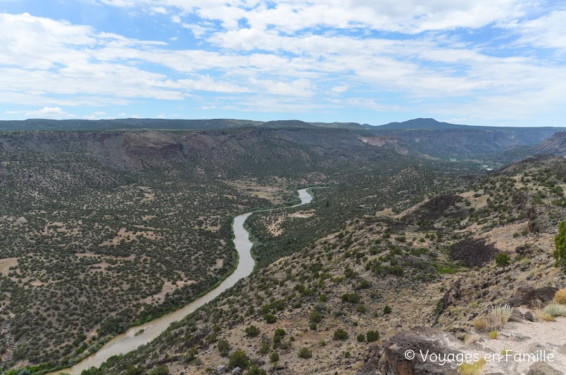 white rocks viewpoint - rio grande