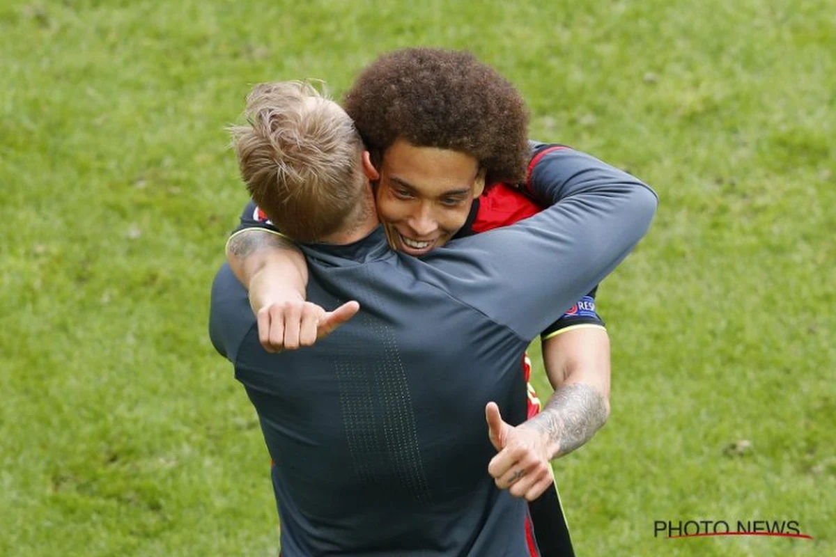 Witsel liep meteen naar Gillet: "Waarom? omdat we vrienden zijn"