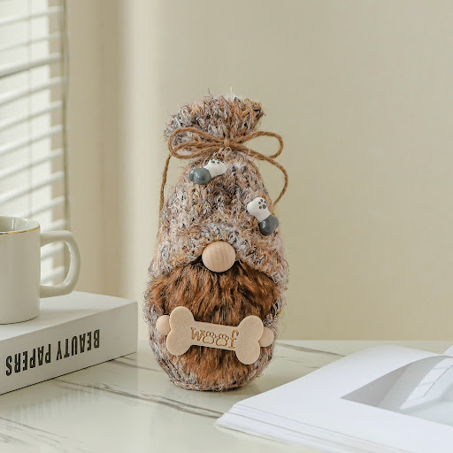 Title 2, Pet Dog Rudolf Faceless Doll Desktop Window Dec...
