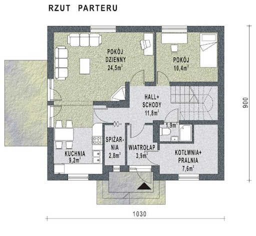 WB-3901 - Rzut parteru