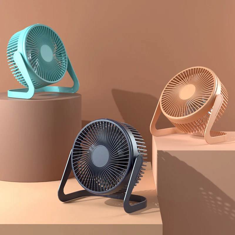 Title 1, 5 Inch Plug-in Mini Mute Desktop Fan for Office...