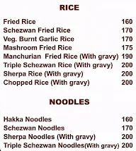 MK Ching's - Chinese And Tandoor Corner menu 1