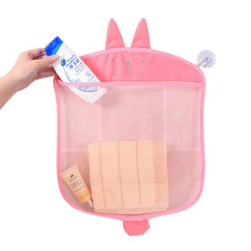 Title 1, Cartoon Animal Head Bathroom Toy Hanging Bag ke...