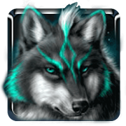 Icy wolf winter Live Wallpaper  Icon