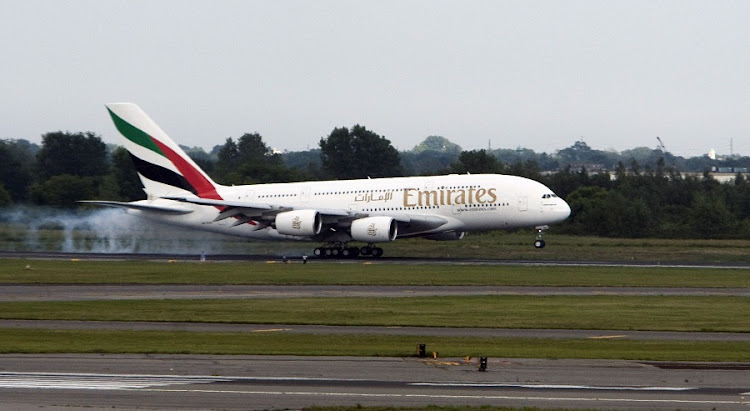 Emirates Airbus A380. Picture: BLOOMBERG