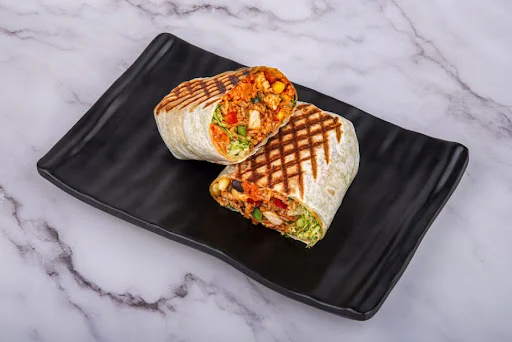 Barbeque Chicken Sausage Burrito Wrap